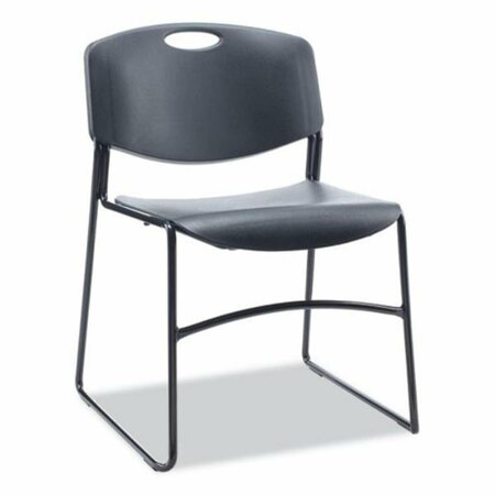 ALERA TECHNOLOGIES Alera  Resin Stacking Chair, Black ALECA671